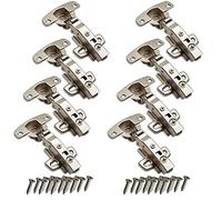SOTECH 8 pezzi Cerniera a vasistas Hettich Sensys 8645i TH52 Angolo di apertura 110° Battuta d'angolo Altezza cerniera (Distanza): 1,5 mm con cerniera automatica incl. viti M4x16mm