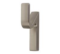 SOTECH Appendiabiti ANGOLO Altezza: 76 x Larghezza: 14 mm Aspetto acciaio | inossidabile moderno zinco pressofuso Gancio da parete stabile