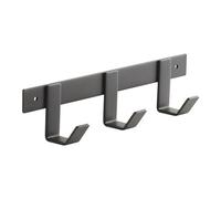 SOTECH Blackline ALBA piccolo Binario per ganci 257 mm con 3 nero | Appendiabiti da parete