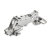 SOTECH Cerniera grandangolare 165° Sensys 8657i cerniera d'angolo (presente) chiusura morbida e automatica, montaggio rapido + piastra di montaggio altezza 0 mm con viti Euro + coperchio scodellino