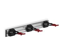 SOTECH Coaxis x-Star Porta-Attrezzi 50 cm con 3 Supporti per Attrezzi | Binario per Supporto Accessori da Giardino