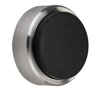 SOTECH fermaporta Hermes altezza 15,5 mm acciaio inossidabile vero Ø 40 mm con ammortizzatore di gomma Ø 33 mm