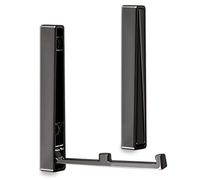 SOTECH Gancio Pieghevole per Montaggio a Superficie Bari 120 x 16 x 15 mm Cromo Scuro Gancio Appendiabiti Pieghevole Gancio per Guardaroba da Avvitare