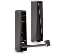 SOTECH Gancio Pieghevole per Montaggio a Superficie Bari 80 x 20 x 15 mm Cromo Scuro Gancio Appendiabiti Pieghevole da Avvitare Gancio per Montaggio a Superficie