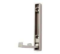 SOTECH Gancio pieghevole VALVOLE Altezza: 120 x Larghezza: 16 mm | Aspetto acciaio inossidabile Appendiabiti moderno in zinco pressofuso