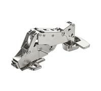 SOTECH grandangolare 165° Sensys 8657i Cerniera centrale semipresente | chiusura morbida e automatica, montaggio rapido + piastra di altezza 0 mm + copriscodella