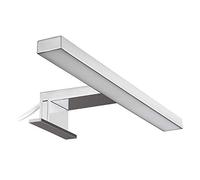 SOTECH Lampada da soffitto a LED SKY 300 mm, bianco neutro (4000K), 230V/5W, cromo lucido, lampada da specchio, lampada da mobile, luce da bagno