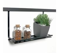 SOTECH Linero style scaffale universale nero 440 x 150 x 271 mm da agganciare