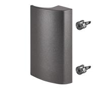 SOTECH maniglia per 85 x 40 x 20 mm porta da balcone SEJA II alluminio | antracite per da esterno BA 48 mm