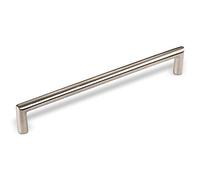 SOTECH Maniglia per mobili a barra E11 tubo in vero acciaio inox BA 224 mm | per mobile