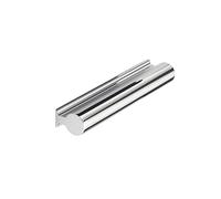 SOTECH Maniglia per mobili HELSING BA 128 mm in alluminio cromato lucido | per cucina a nastro