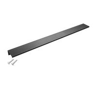 SOTECH Maniglia per mobili in alluminio SEARL 380 mm nero anodizzato | spazzolato profilo per da cucina