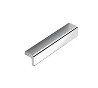 SOTECH Maniglia per mobili MALMÖ BA 320 mm alluminio cromato lucido | profilo striscia