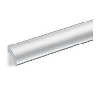 SOTECH Maniglia per mobili NORR BA 224 mm EV1 anodizzata in alluminio | profilo a nastro per porte