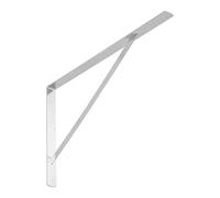 SOTECH Mensola (600 x 375 x 40 mm, zincata, verniciata a polvere) Mensola per armadio con puntone trasversale di stabilizzazione