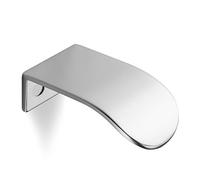 SOTECH SCHÜCO ALU COMPETENCE Maniglia per Mobili Ole Maniglia per Armadio Cromo opaco Distanza Fori 16 mm Design e Funzionalità