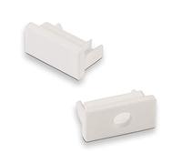 SOTECH Set di Calotte Terminali Profilo-11 LED Bianco