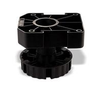 SOTECH Set per Mobili Gambe Base, Piedini Regolabili, Regolabile 75mm