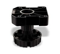 SOTECH Set per Mobili Gambe Base, Piedini Regolabili, Regolabile 90mm