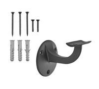 SOTECH staffa per corrimano COMPACT nero Altezza 68 mm Sporgenza 65 mm per corrimano con Ø 45 mm Staffa per corrimano per montaggio a parete