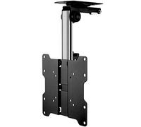 SOTECH Supporto da soffitto per TV pieghevole DH-01-37 | Supporto pieghevole, ruotabile, regolabile in altezza e inclinabile per schermi diagonale da 17-37 pollici | Carico 20 kg | compatibile VESA