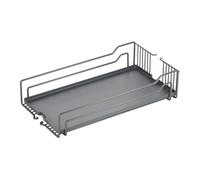 SOTECH Vaschetta di Appoggio antracite per Cestello da Appendere Dispensa 300 mm Sistema Estraibile per Armadio da Farmacista