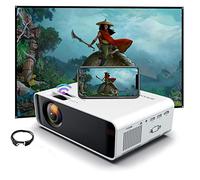 SOTEFE® Mini LED Proiettori Portatile 6000 Lumens -WiFi Proiettore Supporto 1080P Full HD Video Multimedia per Smartphone iPhone/Samsung/Sony/Hauwei/Compatibile con HDMI/USB/Carta SD/AV/TV Box/PS4