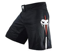 SOTF MMA, Pantaloncini da Allenamento da Uomo Elasticizzati - Nero - XL per La Cintola 97/99 cm