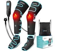 Sotion Massaggiatore per gambe per la circolazione, compressione ad aria, massaggio per piedi, gambe, polpacci, cosce, aiuta a ridurre gonfiore, rilassamento muscolare e sollievo dal dolore