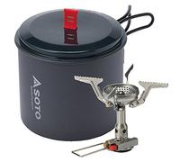 SOTO Amikasu Pentola Combo SOD-320PC Outdoor Stufa & Fornelletto Set (Senza Gas