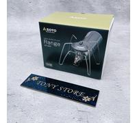 SOTO Micro regolatore bruciatore singolo dotato ST-340 argento campeggio escu...