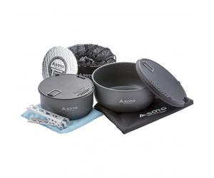 Soto - Navigator Cook Set - Pentola 1,3 l + 1,8 l grigio