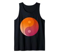 Sottile Lesbica Pride Bandiera Yin-Yang Canotta