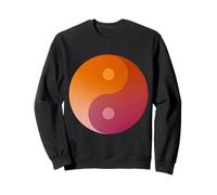 Sottile Lesbica Pride Bandiera Yin-Yang Felpa