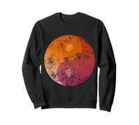 Sottile, Lesbiche Orgoglio Bandiera Yin-Yang Vintage Felpa