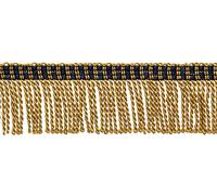 Sottile Lingotti Frangia, Stile BFT2, Colore C4T - Oro Antico [9.1m]