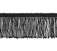 Sottile Lingotti Frangia, Stile BFT3, Colore K9 - Puro Nero [4.6m]