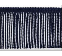 Sottile Lingotti Frangia, Stile BFTC3, Colore J3 - Scuro Blu Navy [7.3m]