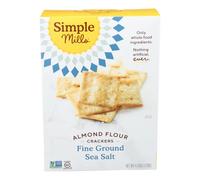 Sottile Terra Mare Sale Mandorle Farina Crackers 126ml (Contenitore Da 6) By