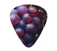 Sottili, medi e pesanti, 12 plettri per chitarra, Fresh Grapes, resistenti all'usura, adatti per chitarra, basso, chitarra elettrica, ukulele,