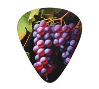 Sottili, medi e pesanti, 12 plettri per chitarra, Fresh Grapes, resistenti all'usura, adatti per chitarra, basso, chitarra elettrica, ukulele,