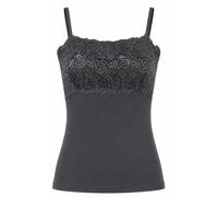 Sotto giacca in modal con pizzo spallina stretta donna Tramonte Canotta top 721