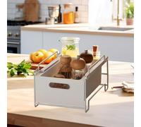 sotto il lavello organizer cassetto estraibile per cucina bagno lavanderia