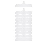 Sotto il reggiseno sudore - 10x cuscinetti per seno di cotone |Pad di sudore traspirante sotto senno |Rivestimento reggiseno lavabile per l'allattamento al seeno per assorbire sweeat, fitness yo