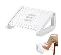 Sotto La Scrivania Rest - Sgabello Da Scrivania | REST ERGONOMICO POSTO | 6 Altezze Portatili Regolabili | Sgabello Comodo In Piedi Inclinati Con Consistenza Massaggio E Rullo Per Casa, Ufficio