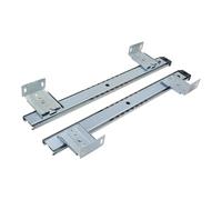 Sotto la scrivania Slider Track Il vassoio della tastiera scorre l'armadietto scorrevole regolabile Guida estraibile for il cassetto della tastiera for l'armadietto dell'ufficio(WHITE)