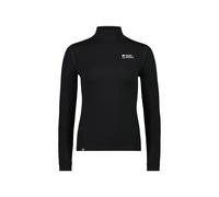 Sotto maglia collo alto donna Mons Royale Cascade Merino Noir L