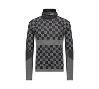 Sotto maglia con cappuccio a maniche lunghe Mons Royale Ascender Gris L