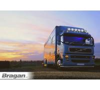 Sotto Paraurti Barra Per volvo Fm Serie 2&3 Acciaio Inox Paraurti