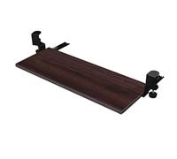 Sotto-scrivania vassoio tastiera morsetto C estraibile supporto tastiera senza trapano regolabile per uso domestico e ufficio 55 cm colore C Design ergonomico per una digitazione confortevole